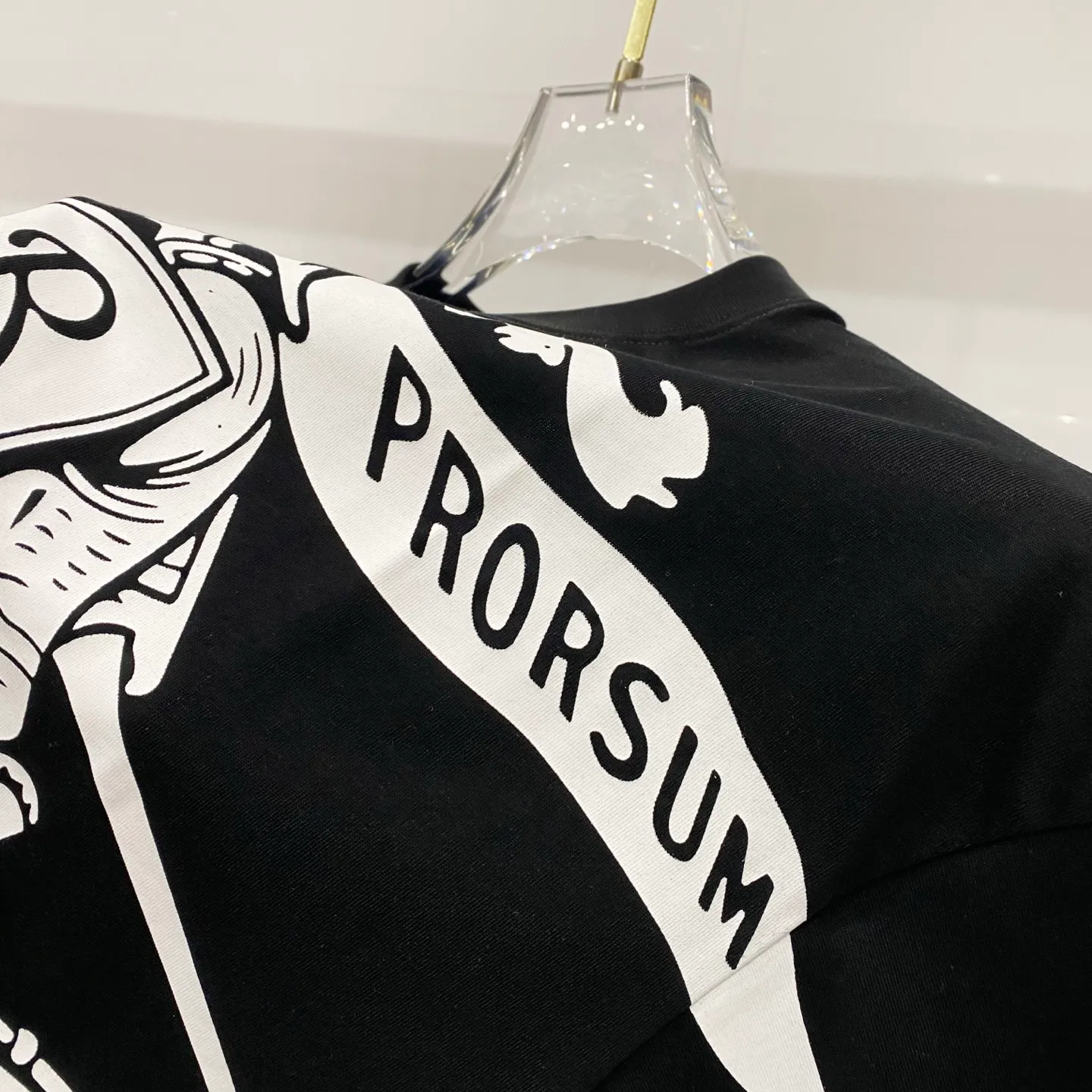 BURBERRY/ - 260 T 🛡️ LOGO Quality 100 ％ Versatile Size:XS-L :Black.White.Blue. .Gray.Khaki